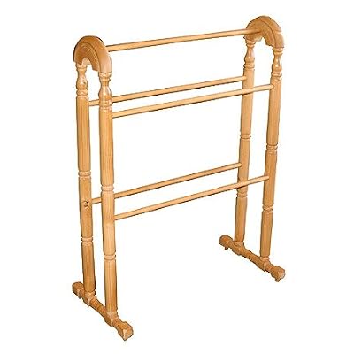 Romney Pine Traditional Towel Rail