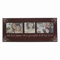 Collage Frame - "All Because Two People Fell In Love"