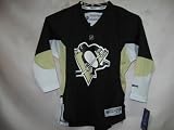 Sidney Crosby Pittsburgh Penguins Black NHL Kids Replica Hockey jersey