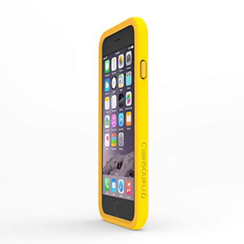 Rhino Shield Crash Guard Bumper for iPhone 6 Plus - Yellow (includes Rear Scratch Protection Shield)