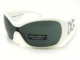 New Dolce & Gabbana D&G DG 6034-B 6034B 508/87 White Frame Sunglasses Size: 34-01-120