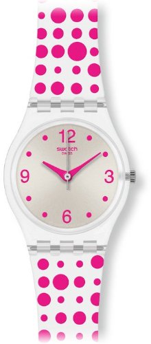 Swatch Damen-Armbanduhren Lifestyle Pink Darling LK316