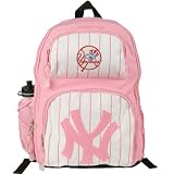New York Yankees - Logo Pink Youth Backpack with Bottle MLB Pro Baseball