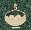 Univ Of Delaware Old College Charm/Pendant -14K/10K, Stainless Steel or Gold Plated