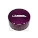 Cosmic Case 2 Piece Aluminum Colored Herb Grinder Purple Mini 38mm