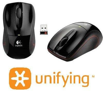 Logitech Wireless Mouse M505 - Mouse - laser - wireless - 2.4 GHz - USB wireless receiver - black