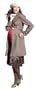 Bristol Maternity Trench Coat (XXlarge (14-16), Brown)