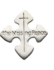 The Missing Peace Lapel Pin with Box in Sterling Silver