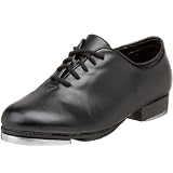 Dance Class PTM100 Jazz Tap Shoe (Toddler/Little Kid),Black,1 M US Little Kid