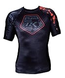 CONTRACT KILLER BLACK SHORTSLEEVE MMA RASHGUARD (MEDIUM)