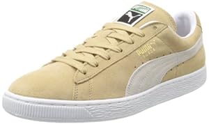 PUMA Suede Classic+ Sneaker,Curds Whey/White,11.5 M US Men's