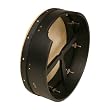 Bodhran, 16"x5", Plywood, Black, T-bar