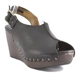 BCBG MAX AZRIA - BCBG 1002742 Black wedges