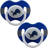 Detroit Lions Baby Pacifiers - Set of 2