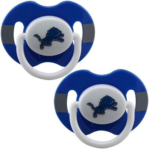 Detroit Lions Baby Pacifiers - Set of 2