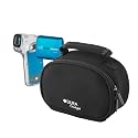 DURAGADGET Black Durable Lightweight Carry Case For Panasonic HX-WA10 & HDC-SD60 Camcorder