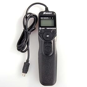 NEEWER® Multi Interval Digital Timer LCD Remote Shutter Release EZa-N3 for Nikon D90 Digital Camera