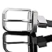 Soft Direct Fine Men's Dress Belt Leather Reversible Rotated Buckle Gift Box Black