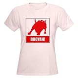 Jim Cramer Booyah Women's Pink T-Shirt Wall street Women's Light T-Shirt by CafePress