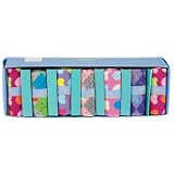 Fly Flot Ladies Heart Print Socks 7 Pack