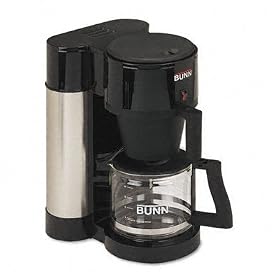 Professional Home Coffee Brewer with Carafe, 10 Cup, Black (BUNNHB) by Bunn-O-Matic