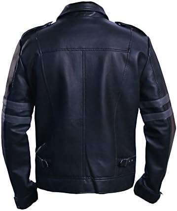 Awakening Jackets Mens Leon Kennedy Resident Evil 6 Jacket X-Small Black
