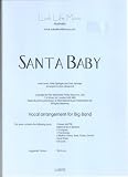 Santa Baby arranged for Big Band
