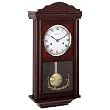 Beautiful Kassel 15 Day Wood Wall Pendulum Clock with Glass Front