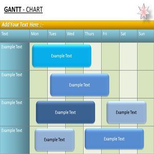 Powerpoint Free Software on Template On Gantt Chart   Gantt Charts Powerpoint Templates  Software