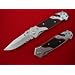 Tactical Rescue Fire Fighter EMT Folding Pocket Knife with Glass Breaking Punch
