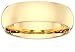 Amazon Collection Standard Comfort Fit 14K Gold Wedding Band, 6mm