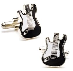 Electric Guitar Guitarist Musician Cufflinks Cuff Links