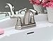 Premier 120041LF Sanibel Lead-Free Centerset Two-Handle Lavatory Faucet, Brushed Nickel
