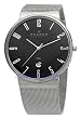 Skagen Black Dial Mens Steel Watch with Steel Mesh Bracelet 355XLSSB