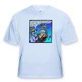 McDonald s Mouse Law Suit - Adult Light-Blue-T-Shirt Medium