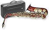 Stagg Alto Saxophone with ABS hard case - Red - B000R3AR6C