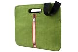 Crumpler Common Rice Laptop Bag (Size XL 15/17 inch W) - Green Onion/Clear Red