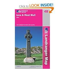 Iona and West Mull, Ulva (Landranger Maps) (OS Landranger Map)