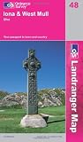 Iona and West Mull, Ulva (Landranger Maps) (OS Landranger Map)