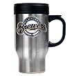 Milwaukee Brewers MLB Stainless Steel Travel Mug - Primary Logo