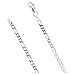 Sterling Silver Figaro 3mm Necklace Chain Italian Italy Solid .925 Jewelry