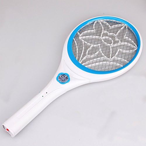 Electric Bug Zapper Racket, Mosquito Racket, Swatter Killer Control with Built-in Rechargeable Batteries