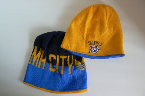 NBA Oklahoma City Thunder Reversible Stadium Beanie