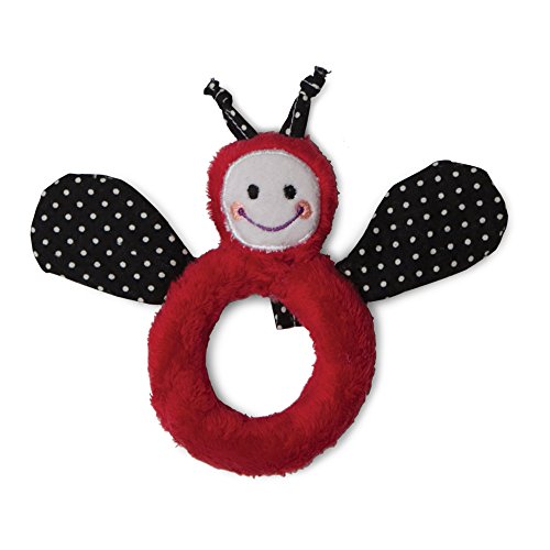 Boppy Gentle Forest Rattle Ring, Lil Ladybug