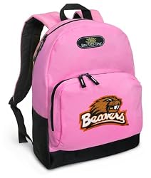 Oregon State University Backpack Pink Oregon State University Beavers for Travel, Daypack CUTE School Bags Best Unique Cute Gifts for Girls, Students Ladies -