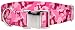 Country Brook DesignÃ‚ 1 1/2 Inch Premium Pink Bone Camo Dog Collar - Extra Large