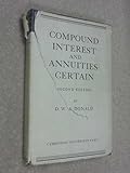 Compound interest and annuities-certain