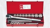 Ko-ken 3/4"sq Socket Set 16pcs Set 6260m [並行輸入品]