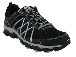 Nike Men's Air Trail Ridge 2 Running Shoe Black, Silver