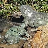 Brass Baron Medium Crouching Frog